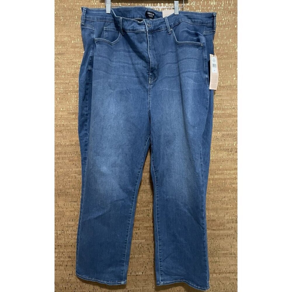 NYDJ Curves 360 Jeans Womens 28P Petite Marilyn Straight Stretch Lovesick NWT
